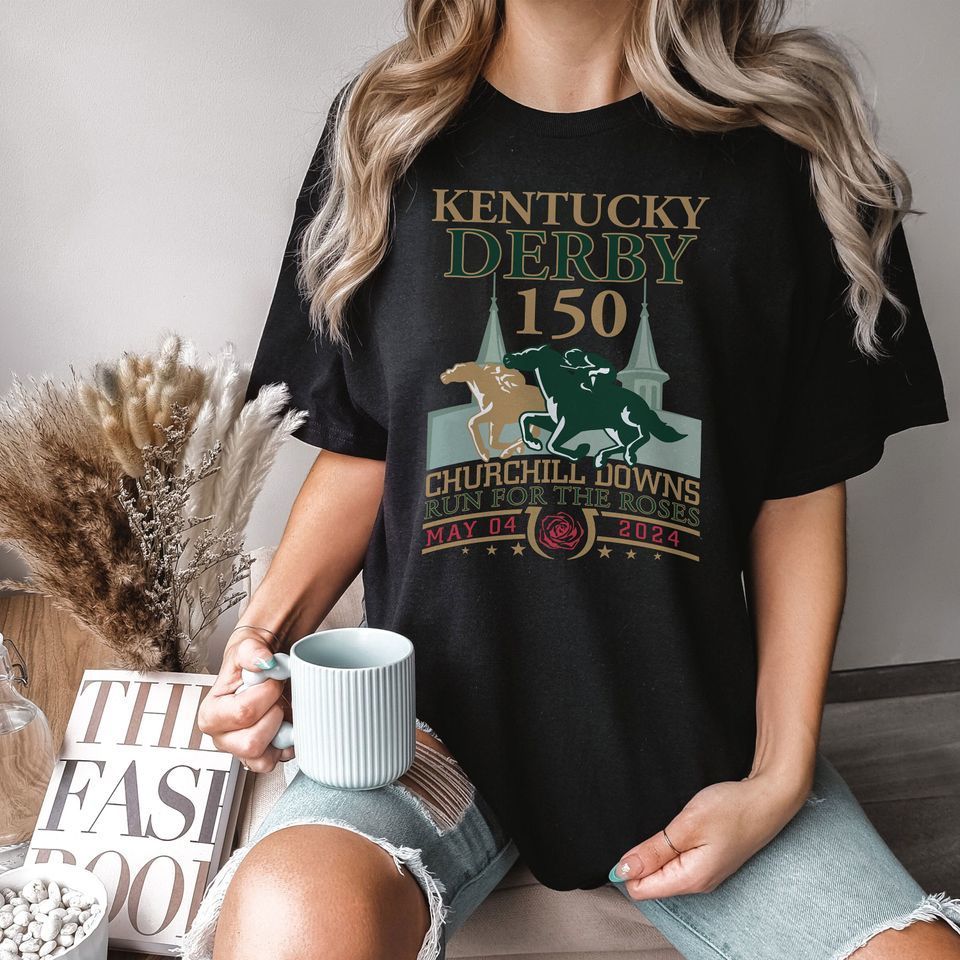 Kentucky Derby Churchill Downs 2024 Shirt 150th Kentucky Horse Racing Shirt